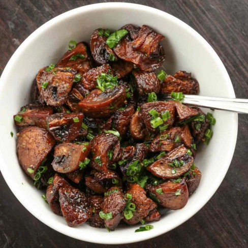 Easy Roasted Mushrooms Recipe Image