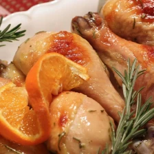 Honey Orange Glazed Chicken Recipe Page