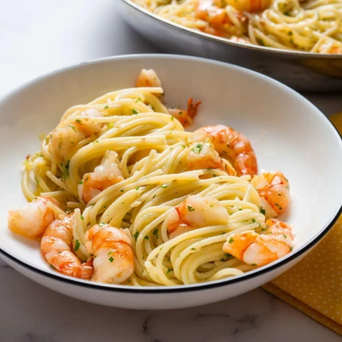 Shrimp Scampi With Pasta Image