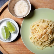 Creamy Garlic Pasta Recipe Page