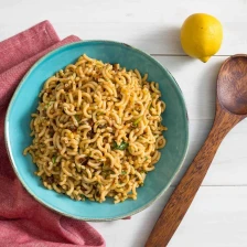 Spanish Pasta Salad With Chorizo, Piquillo Peppers, and Pickled Onion Recipe Recipe Page