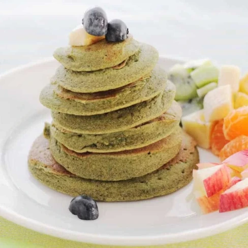 Best Banana Spinach Pancakes Image