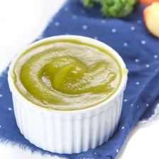 Apple + Kale Baby Food Puree Recipe Page