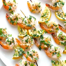 Shrimp Scampi Skewers Recipe Page