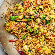 Easy Vegetable Fried Rice Recipe Page