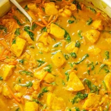 Yellow Thai Chicken Coconut Curry Recipe Page