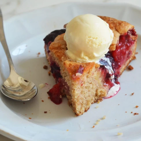 Late Summer Plum Cake Image