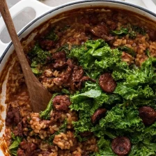 Chorizo &amp; Kale Risotto Recipe Page