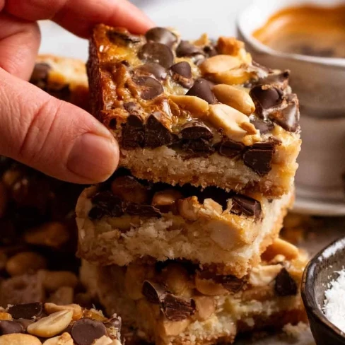 No-bowl Chocolate Nut Bars Image