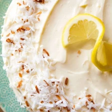 Lemon Coconut Cake Recipe Page