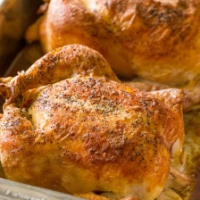 Two Whole Roasted Chickens + Chicken Gravy Recipe Page