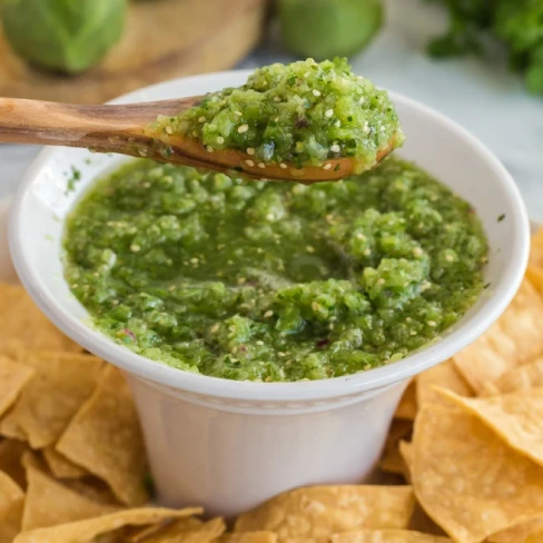 Homemade Salsa Verde Recipe Image