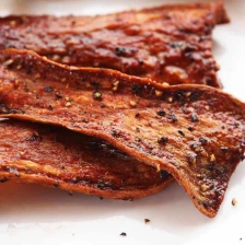 Crispy Vegan Smoked-Mushroom &quot;Bacon&quot; Recipe Recipe Page