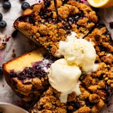 Bursting Blueberry Crumb Cake Recipe Page