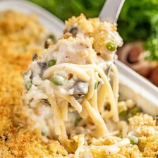 Creamy Chicken Tetrazzini Recipe Page