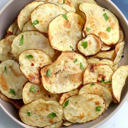 Air Fry Potato Chips Recipe Image