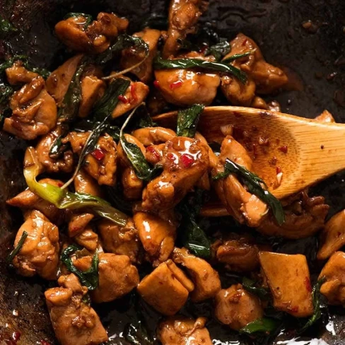 Thai Chilli Basil Chicken Image