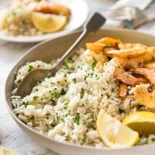 Lemon Rice Pilaf Recipe Page