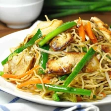 Vegetarian Chow Mein Recipe Page