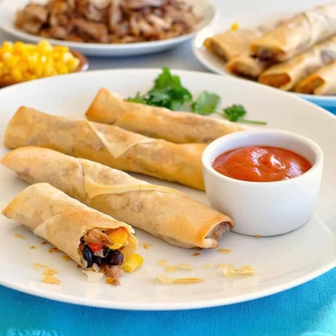 Mexican Spring Rolls (Egg Rolls) Image