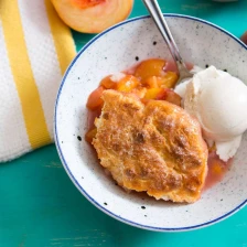 Classic Biscuit-Topped Peach Cobbler Recipe Recipe Page