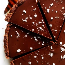 The Most Amazing Salted Dark Chocolate Tart Recipe Page