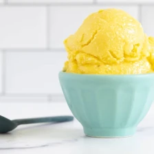 2-Ingredient Mango Sorbet Recipe Page