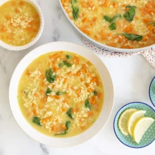 Quick Orzo Soup Recipe Page