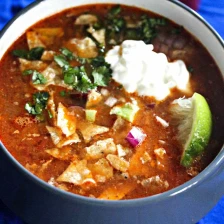 Slow-Cooker Chicken Tortilla Soup With All the Fixings Recipe Recipe Page