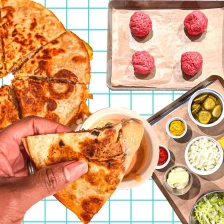 The Best Smash Burger Taco Is Actually A Quesadilla Recipe Page
