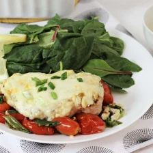 Cheesy Tomato Baked Chicken Breasts Recipe Page