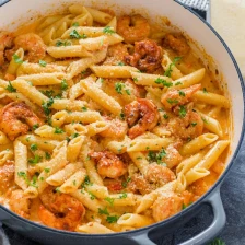 Creamy Cajun Shrimp Pasta Recipe Page