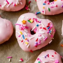 Pink Party Donuts Recipe Page