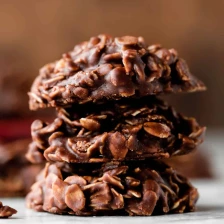 Chocolate Peanut Butter No-Bake Cookies Recipe Page