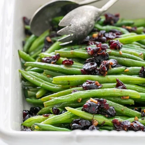 Green Beans with Cranberries Image