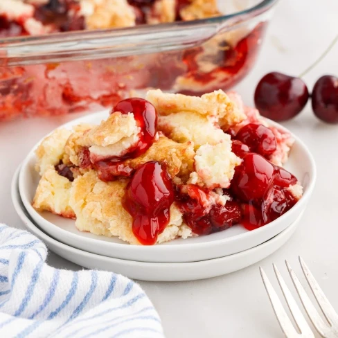 Cherry Cheesecake Dump Cake Image