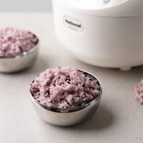 Korean Purple Rice (In a Rice Cooker) Image