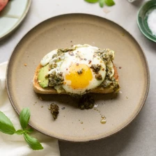 Pesto Eggs Recipe Page