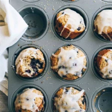 Whole Wheat Blueberry Muffins Recipe Page