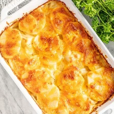 Cheesy Scalloped Potatoes Recipe Page