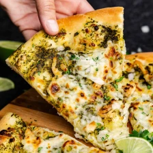 Cilantro Lime Chicken Pizza Recipe Page