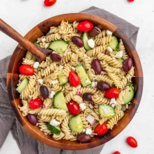 Greek Pasta Salad Recipe Page