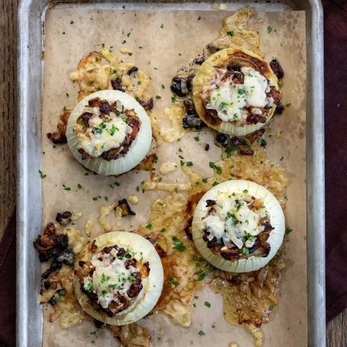 Deconstructed French Onion Burger Image