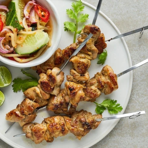 Thai Grilled Chicken Skewers | Marion&#039;s Kitchen Image