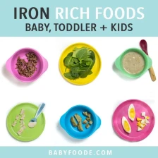 Best Iron-Rich Foods for Baby, Toddler &amp; Kids: Broccoli Egg Cups Recipe Page