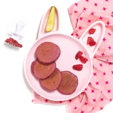 Perfect Fluffy Pink Beet Pancakes (made with yogurt!) Recipe Page