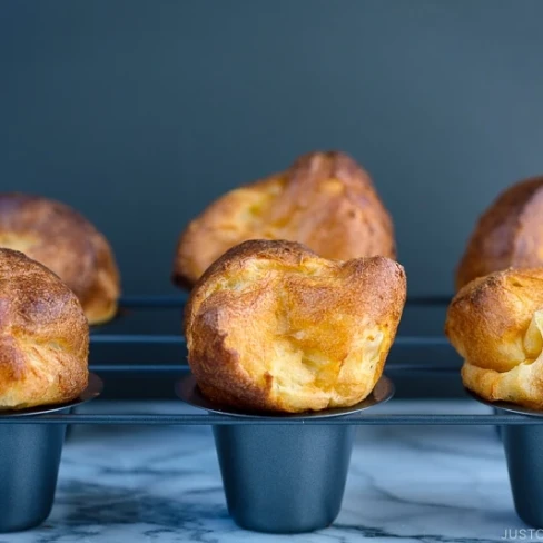 Popovers with Strawberry Butter Image