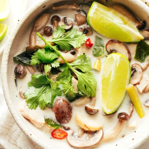 Tom Kha Gai (Thai Coconut Chicken Soup) Image