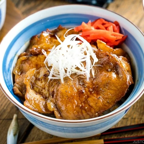 Butadon (Pork Donburi) Image