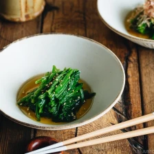 Spinach Ohitashi (Japanese Spinach Salad) Recipe Page